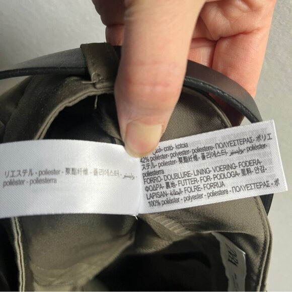 NWT Zara Collection belted trousers Sz L - Picture 9 of 13